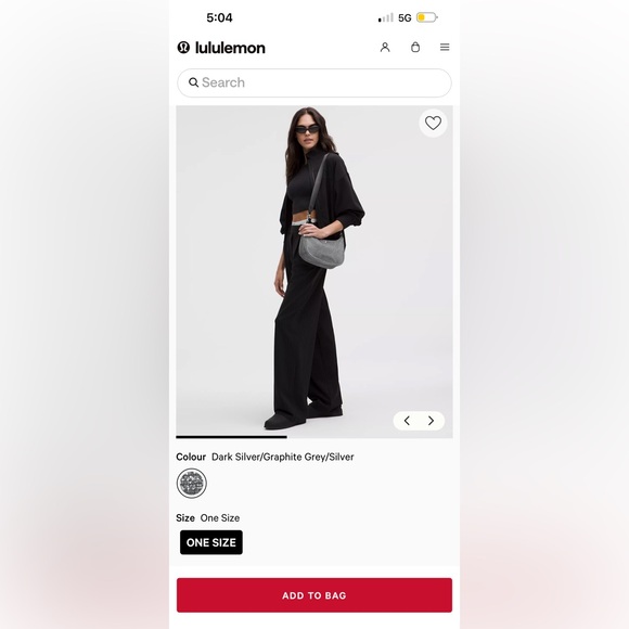 LULULEMON *LIMITED EDITION* City Essentials Small Shoulder Bag 3L
Glitter🩶✨ - Picture 3 of 17